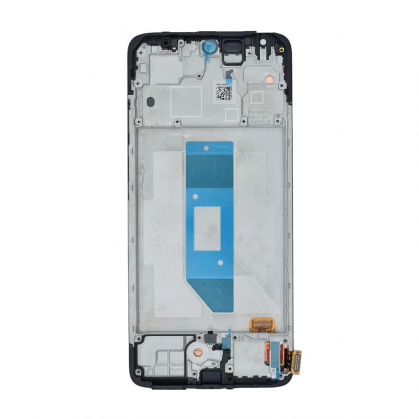 Дисплей (LCD) для Xiaomi Redmi Note 14 4G 24117RN76G/24117RN76O 160х73mm с тачскрином и рамкой ocean blue (Amoled) Service Original