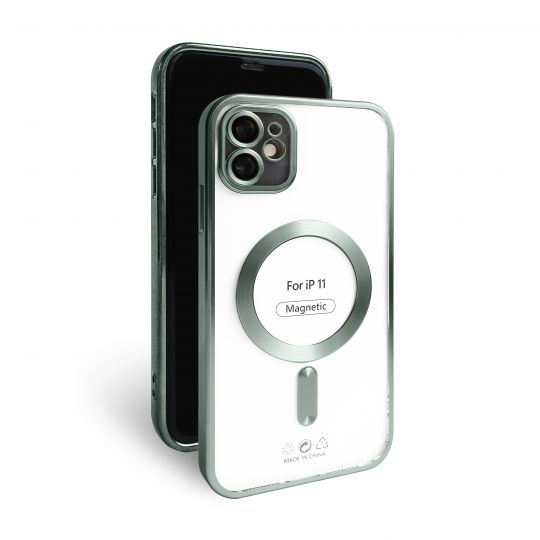 Чохол із функцією MagSafe для Apple iPhone 11 green (05) матовий - купити за 224.50 грн у Києві, Україні