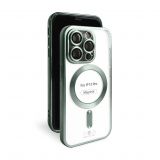 Чохол with MagSafe для iPhone 13 Pro (05) green matte
