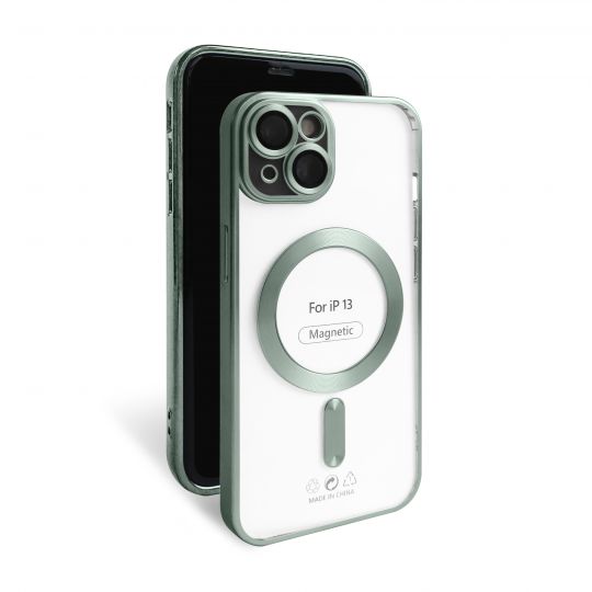 Чохол із функцією MagSafe для Apple iPhone 13 green (05) матовий - купити за 224.50 грн у Києві, Україні