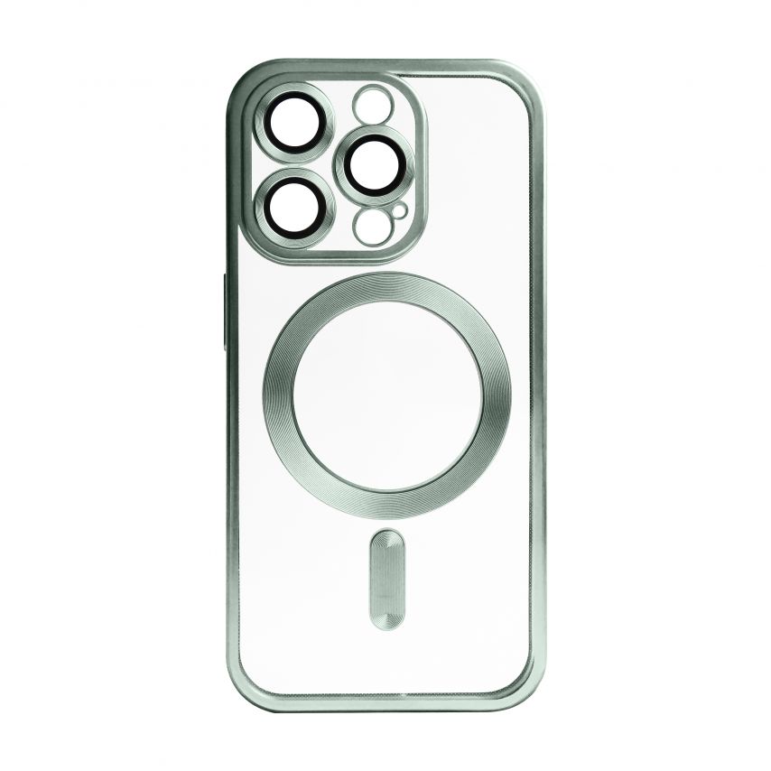 Чохол with MagSafe для iPhone 14 Pro (05) green matte