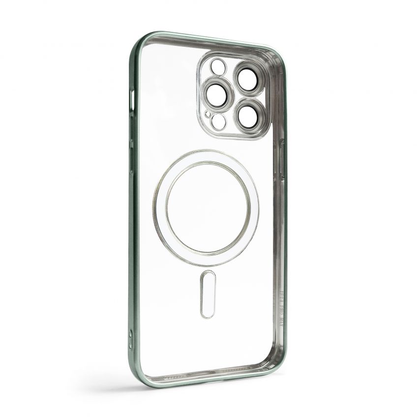 Чохол with MagSafe для iPhone 14 Pro Max (05) green matte