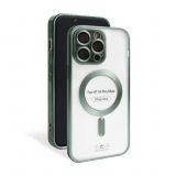 Чохол with MagSafe для iPhone 14 Pro Max (05) green matte