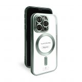 Чохол with MagSafe для iPhone 15 Pro Max (05) green matte