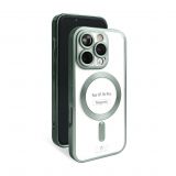 Чехол с функцией MagSafe для Apple iPhone 16 Pro green (05) матовый