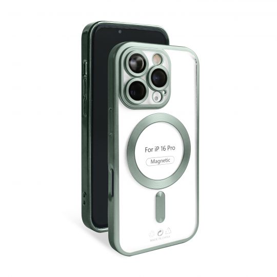 Чохол із функцією MagSafe для Apple iPhone 16 Pro green (05) матовий - купити за 224.50 грн у Києві, Україні