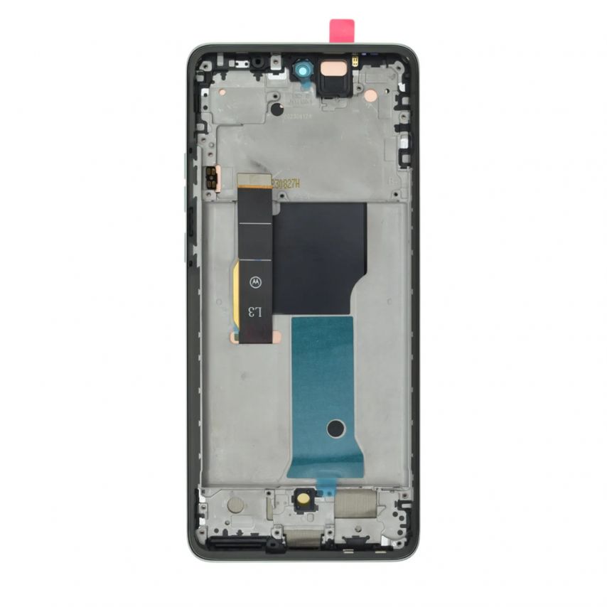 Дисплей (LCD) для Motorola Edge 40 Neo XT2307 з тачскріном та рамкою soothing sea (P-OLED) Service Original (5D68C23160)