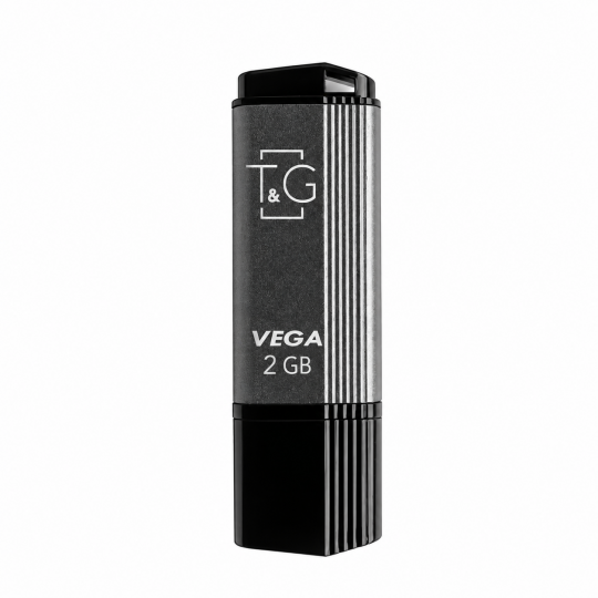 USB 2GB T&G USB 2.0 Vega (121) grey - купити за 173.25 грн у Києві, Україні