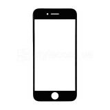 Стекло для переклейки для Apple iPhone 7 с рамкой без OCA-плёнки black Original Quality