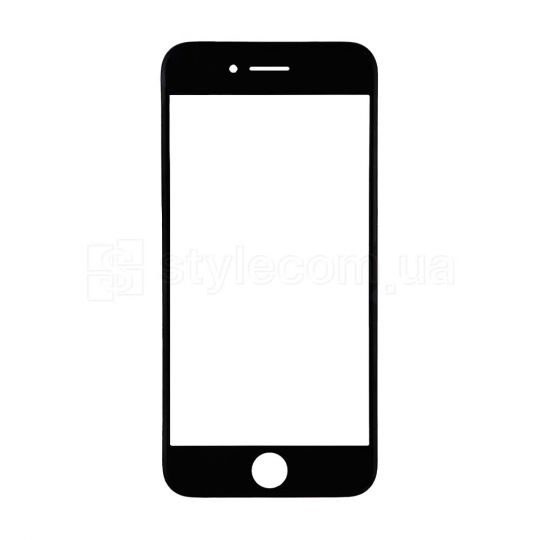 Стекло для переклейки для Apple iPhone 7 с рамкой без OCA-плёнки black Original Quality