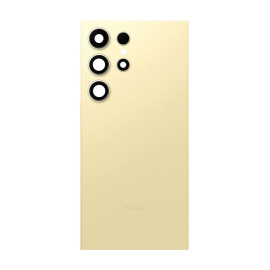 Задняя крышка для Samsung Galaxy S24 Ultra/S928 (2024) со стеклом камеры titanium yellow Original Quality - купить за 0.00 грн в Киеве, Украине