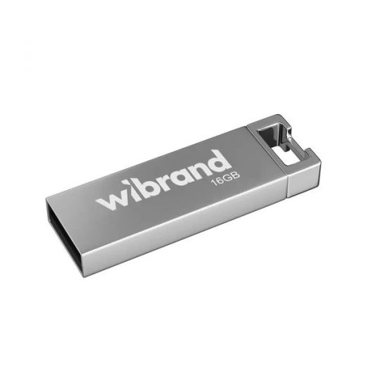 Флеш-пам'ять USB Wibrand Chameleon 16GB USB 2.0 silver - купити за 280.20 грн у Києві, Україні
