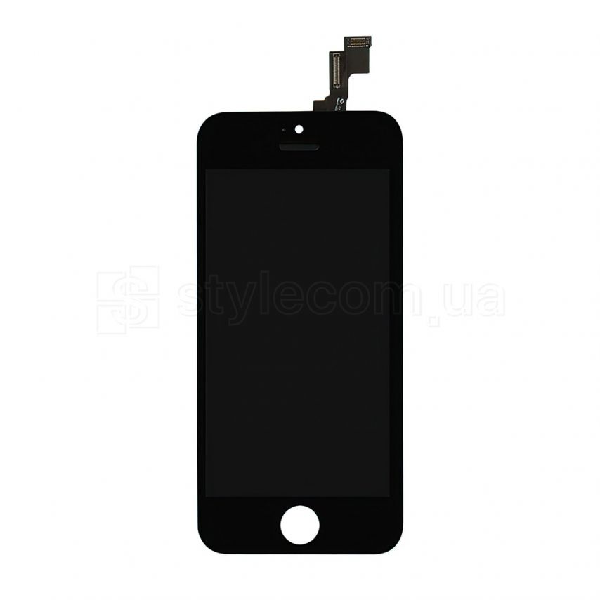 Дисплей (LCD) для Apple iPhone 5s, SE с тачскрином black China Original