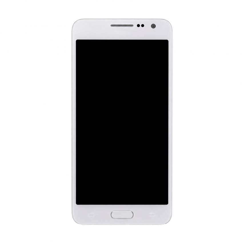 Дисплей (LCD) для Samsung A3/A300 (2015) з тачскріном silver Service Original (PN:GH97-16747C)