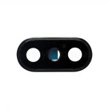 Стекло камеры для Apple iPhone X black High Quality