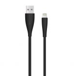 Кабель USB WALKER C305 Lightning black - купити за 113.40 грн у Києві, Україні