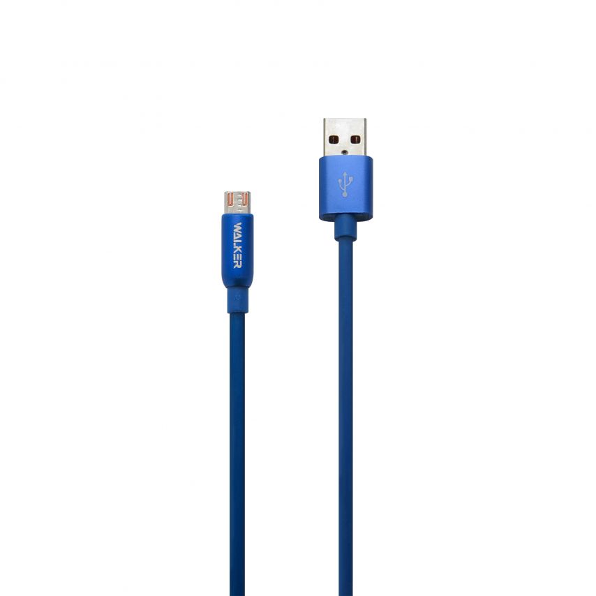 Кабель USB WALKER C725 Micro dark blue