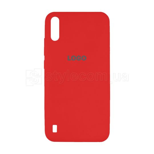 Чохол Original Silicone для Samsung Galaxy A01/A015 (2019) red (14)