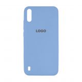 Чохол Original Silicone для Samsung Galaxy A01/A015 (2019) light blue (05)