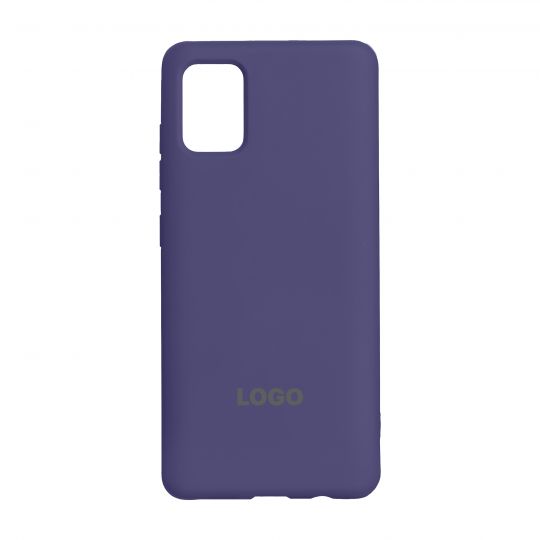 Чохол Original Silicone для Samsung Galaxy A41/A415 (2020) violet (36) - купити за 177.20 грн у Києві, Україні