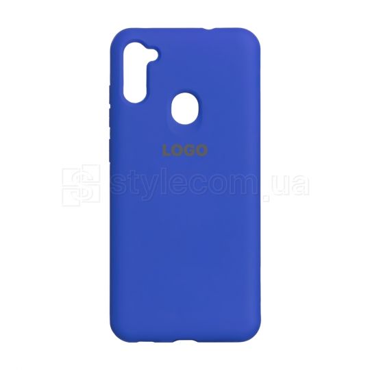 Чехол Original Silicone для Samsung Galaxy M11/M115 (2020) violet (36)
