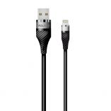 Кабель USB WALKER C735 Lightning black - купити за 143.64 грн у Києві, Україні