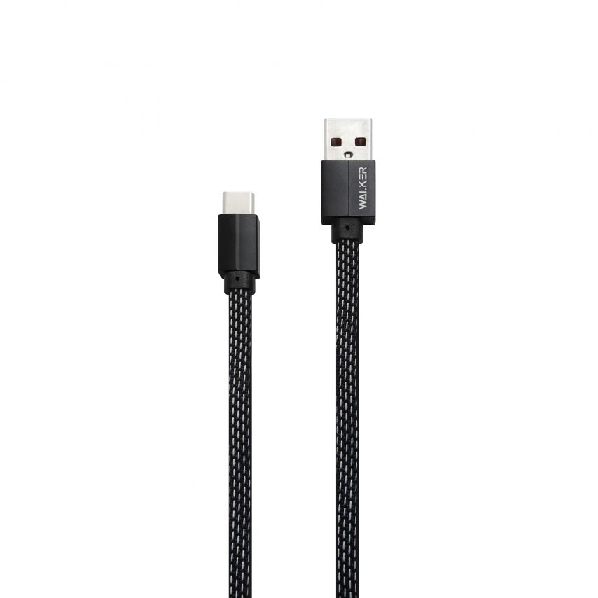 Кабель USB WALKER C755 Type-C black