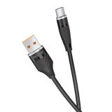 Кабель USB WALKER C735 Type-C 2м black