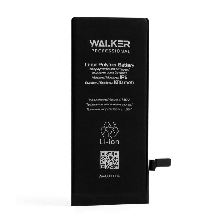 Аккумулятор WALKER Professional для Apple iPhone 6 (1810mAh)