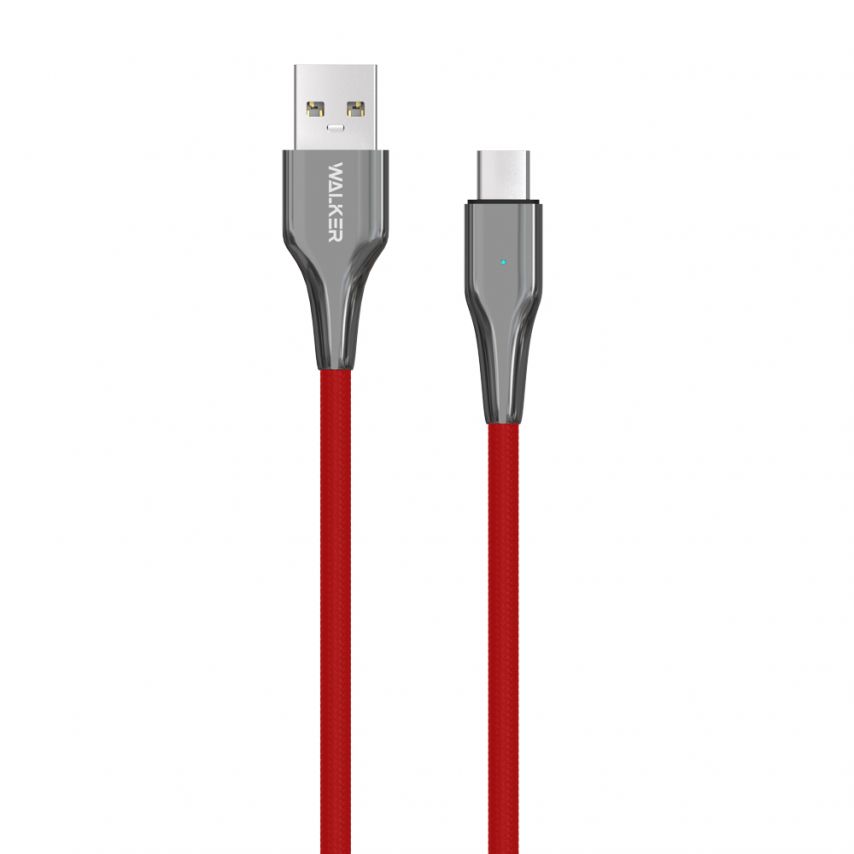 Кабель USB WALKER C930 Intelligent Type-C red