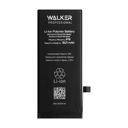 Аккумулятор WALKER Professional для Apple iPhone 8 (1821mAh) - купить за 886.00 грн в Киеве, Украине