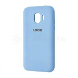 Чохол Original Silicone для Samsung Galaxy J4/J400 (2018) light blue (5) - купити за 168.00 грн у Києві, Україні