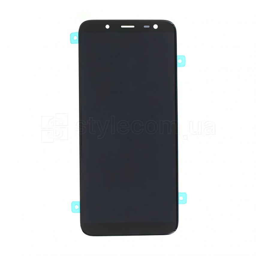 Дисплей (LCD) для Samsung Galaxy J6/J600 (2018) с тачскрином black Service Original (PN:GH97-21931A)