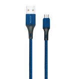 Кабель USB WALKER C705 Micro dark blue - купити за 39.90 грн у Києві, Україні