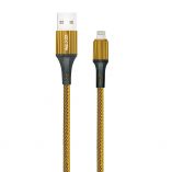 Кабель USB WALKER C705 Lightning gold - купити за 61.35 грн у Києві, Україні