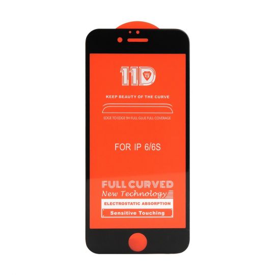 Защитное стекло 11D для Apple iPhone 7 black (тех.пак.) - купить за {{product_price}} грн в Киеве, Украине