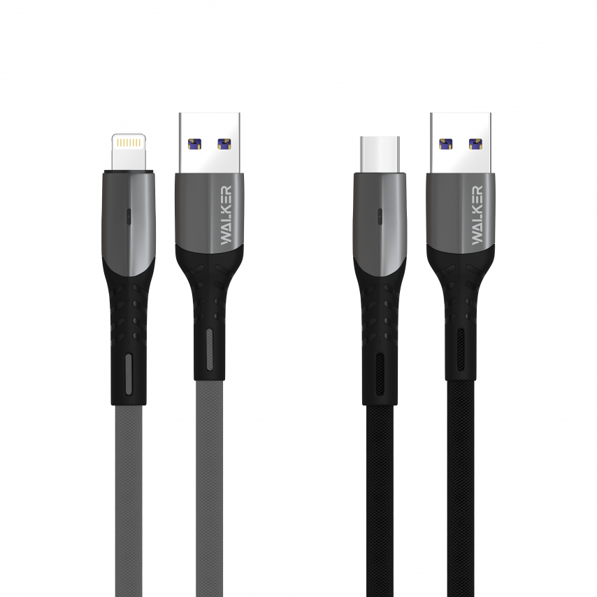 Кабель USB WALKER C920 Lightning black