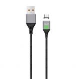 Кабель USB WALKER C970 Micro Magnetic black - купити за 378.00 грн у Києві, Україні