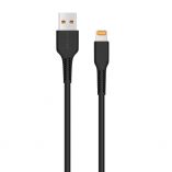 Кабель USB WALKER C315 Lightning black - купить за 113.40 грн в Киеве, Украине
