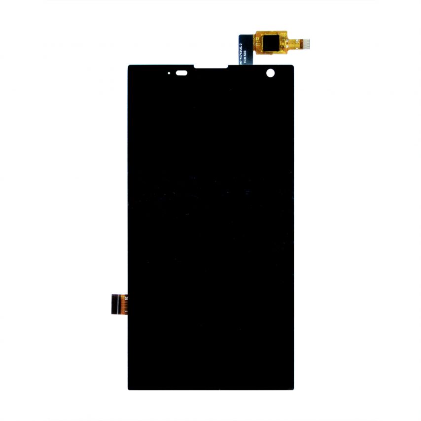 Дисплей (LCD) для ZTE V830 з тачскріном black High Quality