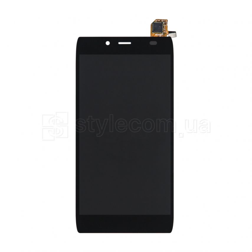 Дисплей (LCD) для Alcatel OT 6032X з тачскріном black High Quality