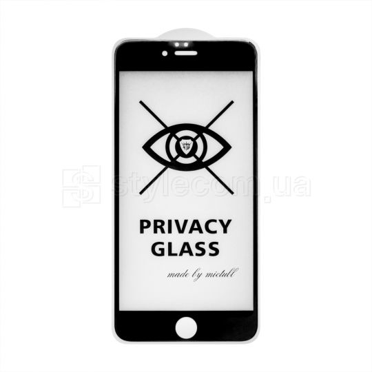 Защитное стекло Privacy для Apple iPhone 6 Plus, 6s Plus black