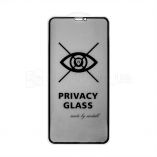 Захисне скло Privacy для Apple iPhone Xs Max, 11 Pro Max black - купити за 200.00 грн у Києві, Україні