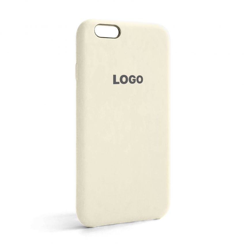 Чохол Original Silicone для Apple iPhone 6, 6s milk (10)
