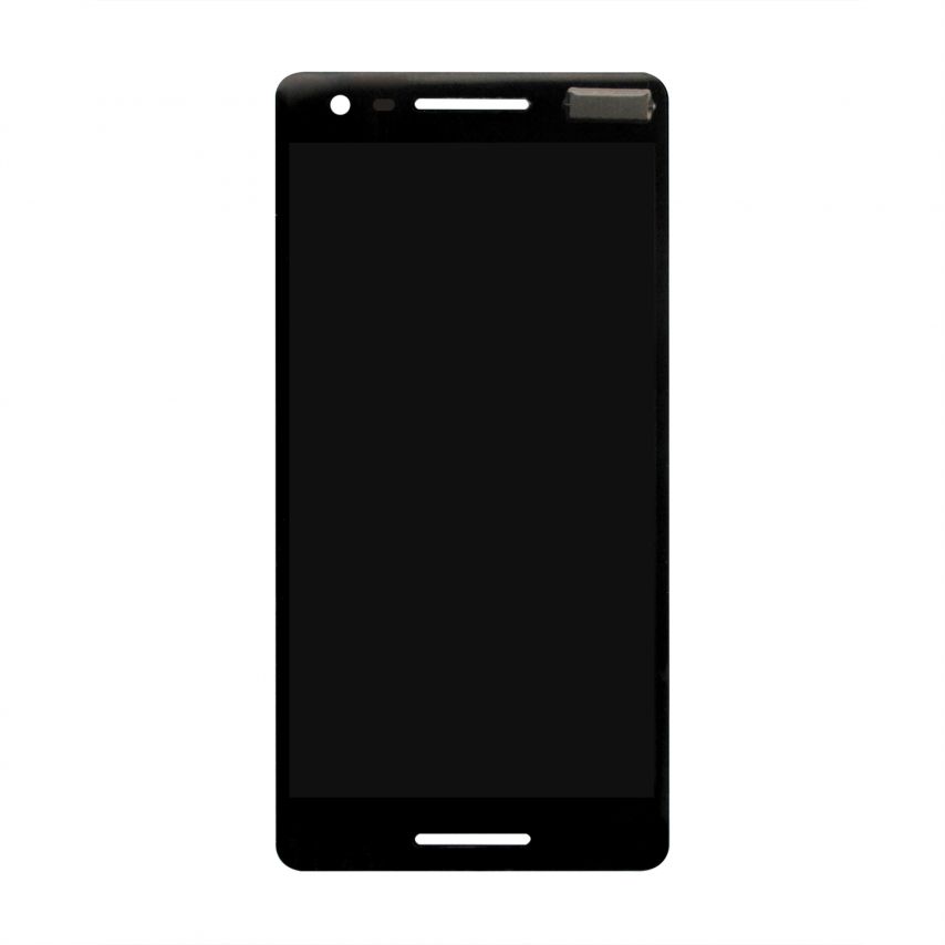 Дисплей (LCD) для Nokia 2.1 Dual Sim TA-1080, TA-1084, TA-1092 с тачскрином black Original Quality