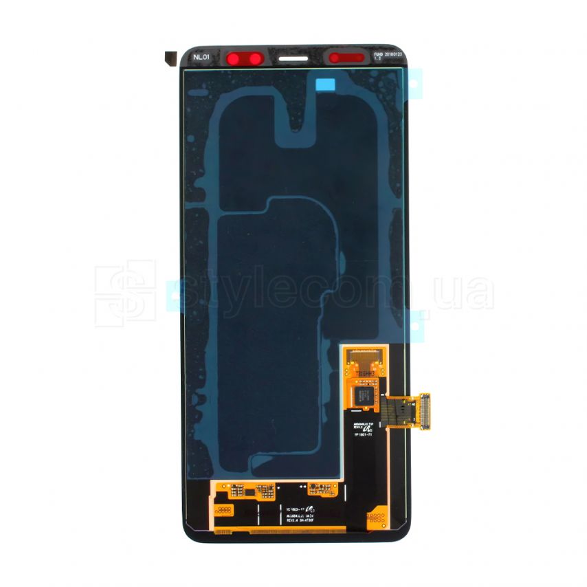 Дисплей (LCD) для Samsung Galaxy A8 Plus/A730 (2018) с тачскрином black Service Original (PN:GH97-21534A)