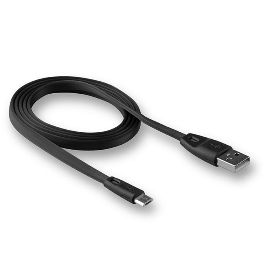 Кабель USB WALKER C320 Micro black
