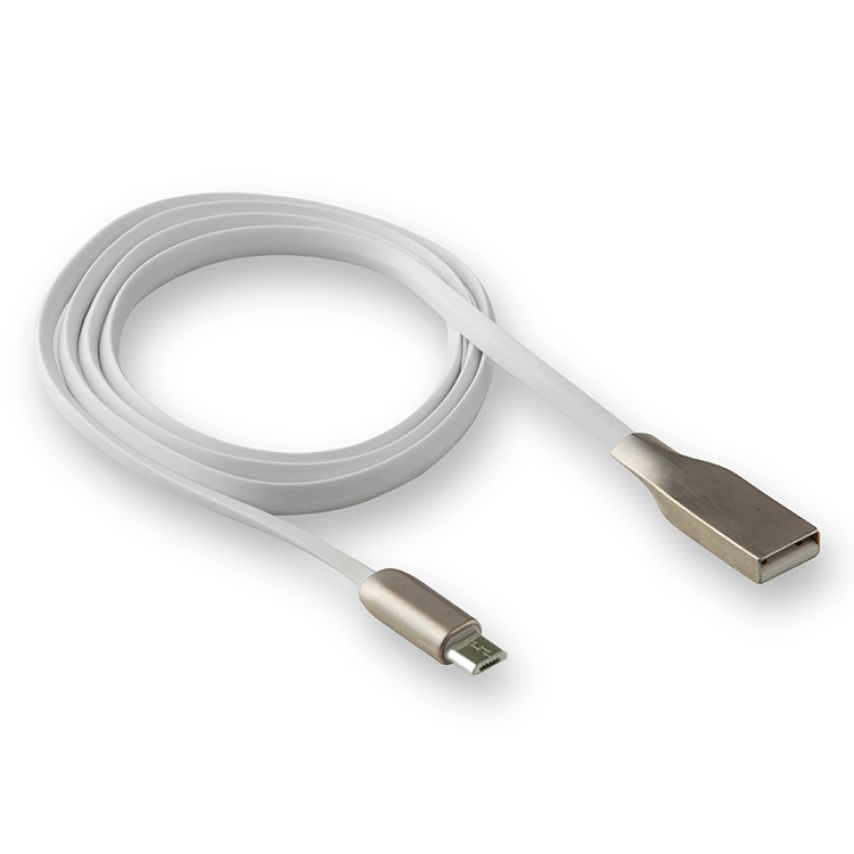 Кабель USB WALKER C710 Micro white