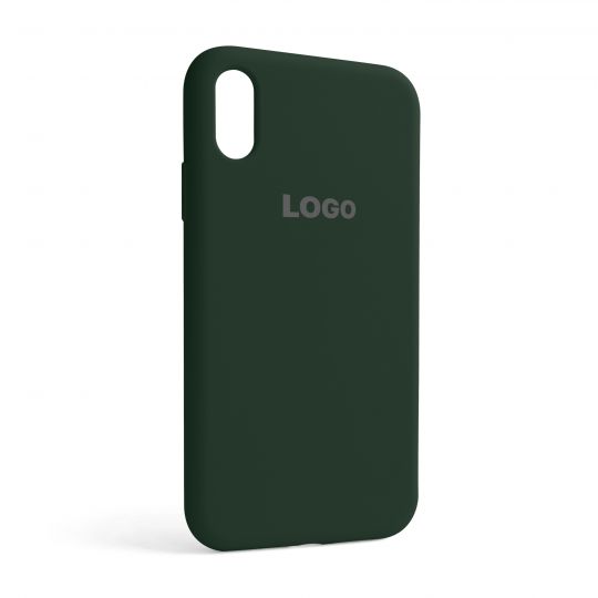 Чохол Full Silicone Case для Apple iPhone Xr atrovirens green (54) - купити за 221.50 грн у Києві, Україні