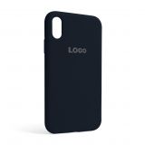 Чохол Full Silicone Case для Apple iPhone Xr dark blue (08)